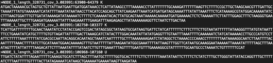 Known/Unknown Gene Marking